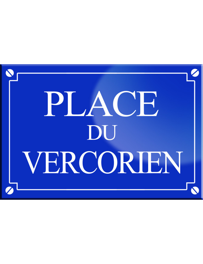 Place du Vercorien - 20x13,2 cm - Sticker/autocollant Place du Vercorien - 20x13,2 cm - Sticker/autocollant