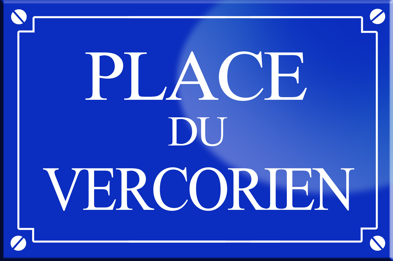 Place du Vercorien - 20x13,2 cm - Sticker/autocollant