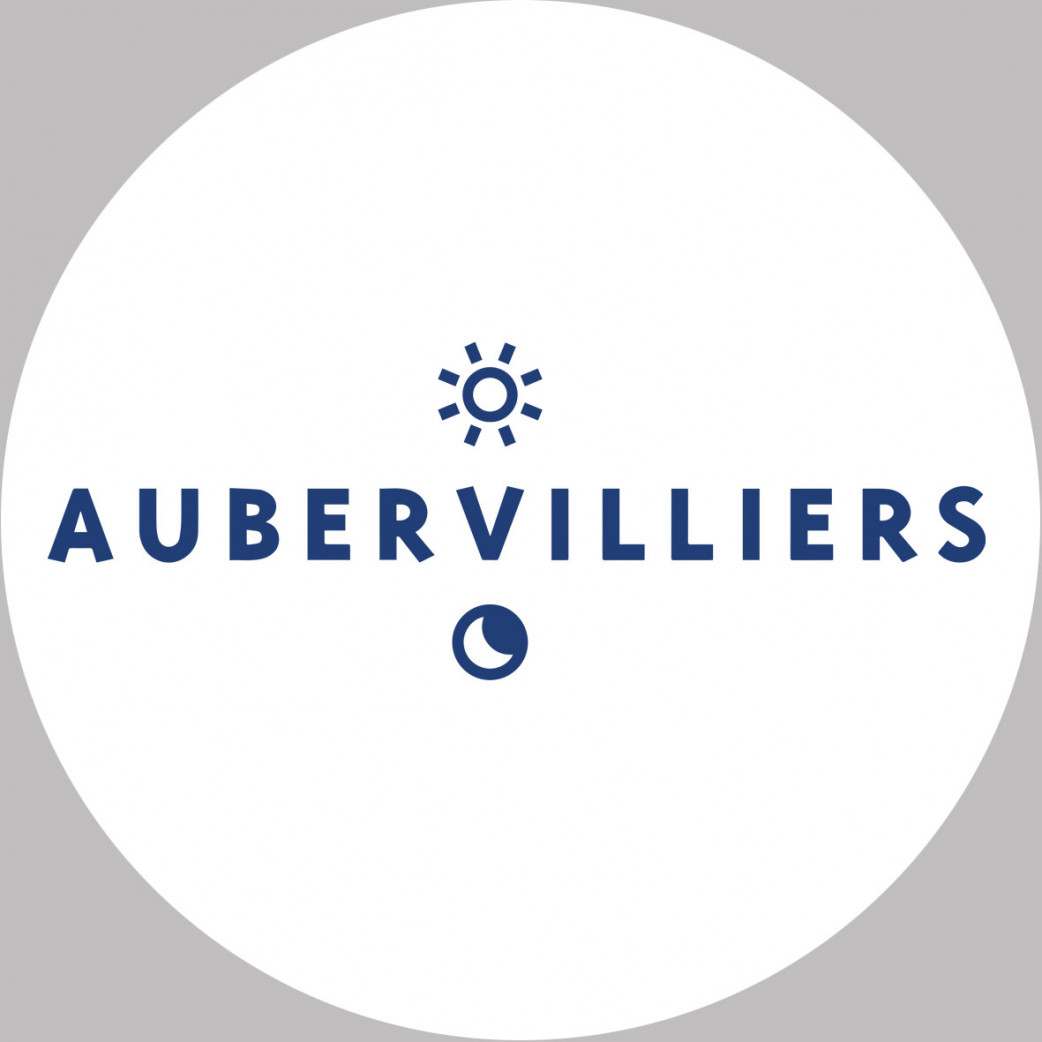Aubervilliers (5x5cm) - Sticker/autocollant