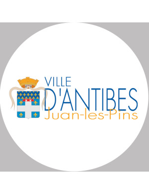 Antibes (5x5cm) - Sticker/autocollant