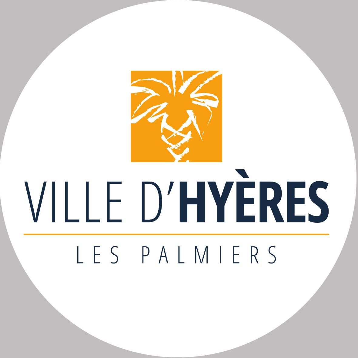 Hyères (15x15cm) - Sticker/autocollant
