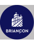 Briançon (15x15cm) - Sticker/autocollant