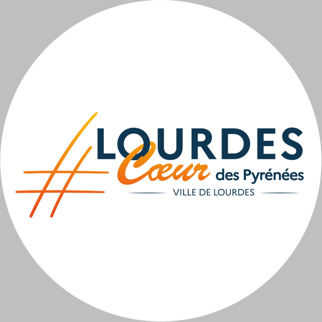 Lourdes (10x10cm) - Sticker/autocollant
