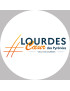 Lourdes (10x10cm) - Sticker/autocollant