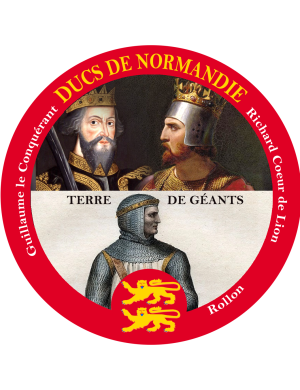 Ducs de Normandie (5cm) - Sticker/autocollant