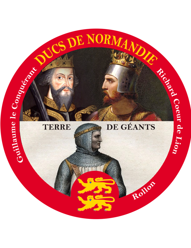 Ducs de Normandie (5cm) - Sticker/autocollant
