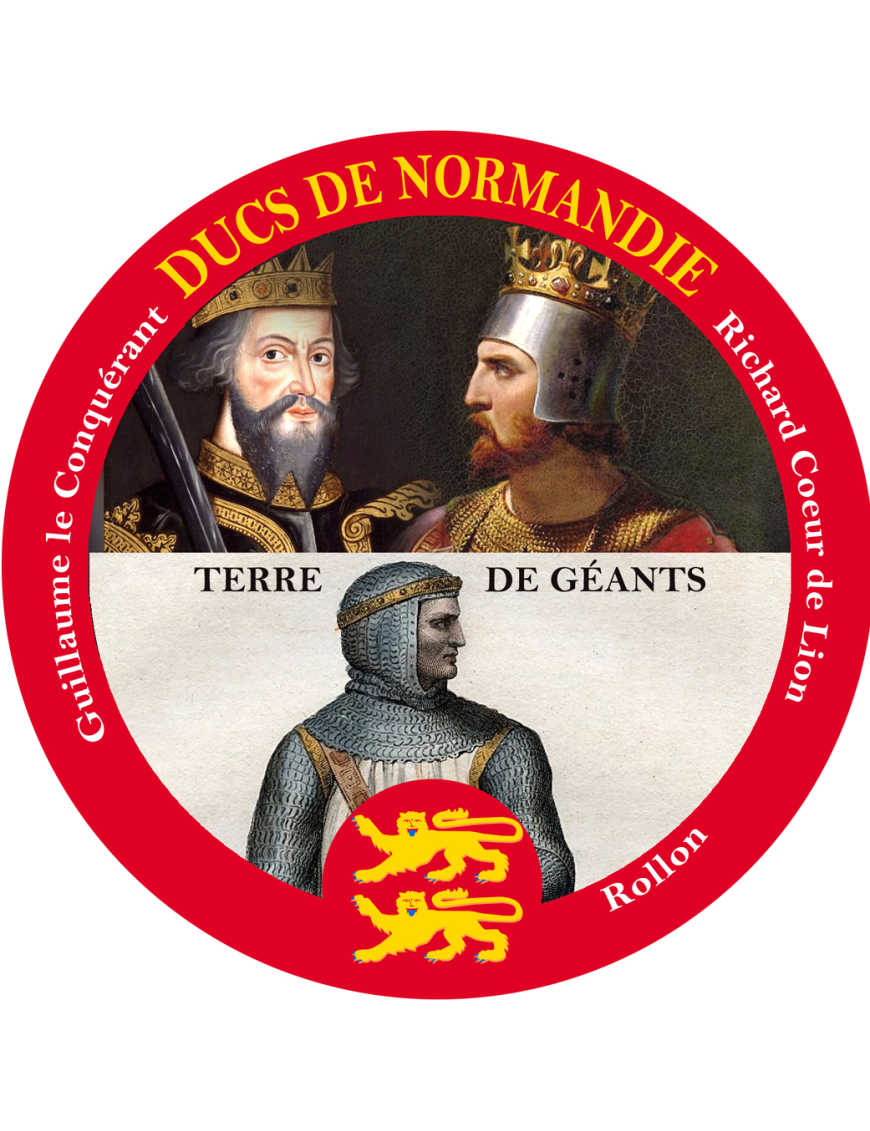 Ducs de Normandie (20cm) - Sticker/autocollant