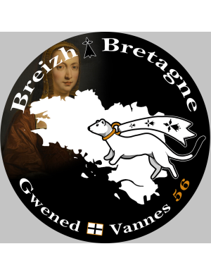 Gwened Vannes - 15x15cm - Sticker/autocollant
