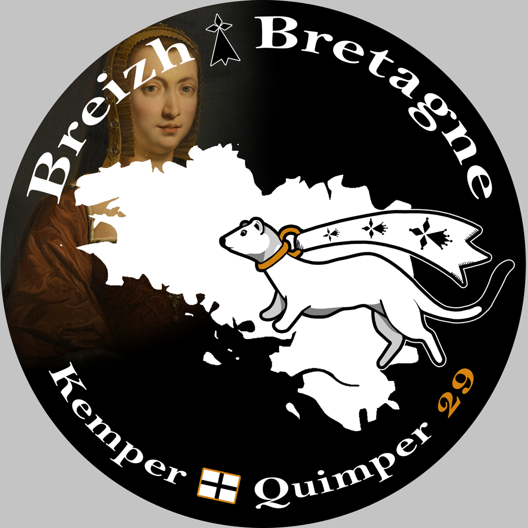 Kemper Quimper - 20x20cm - Sticker/autocollant