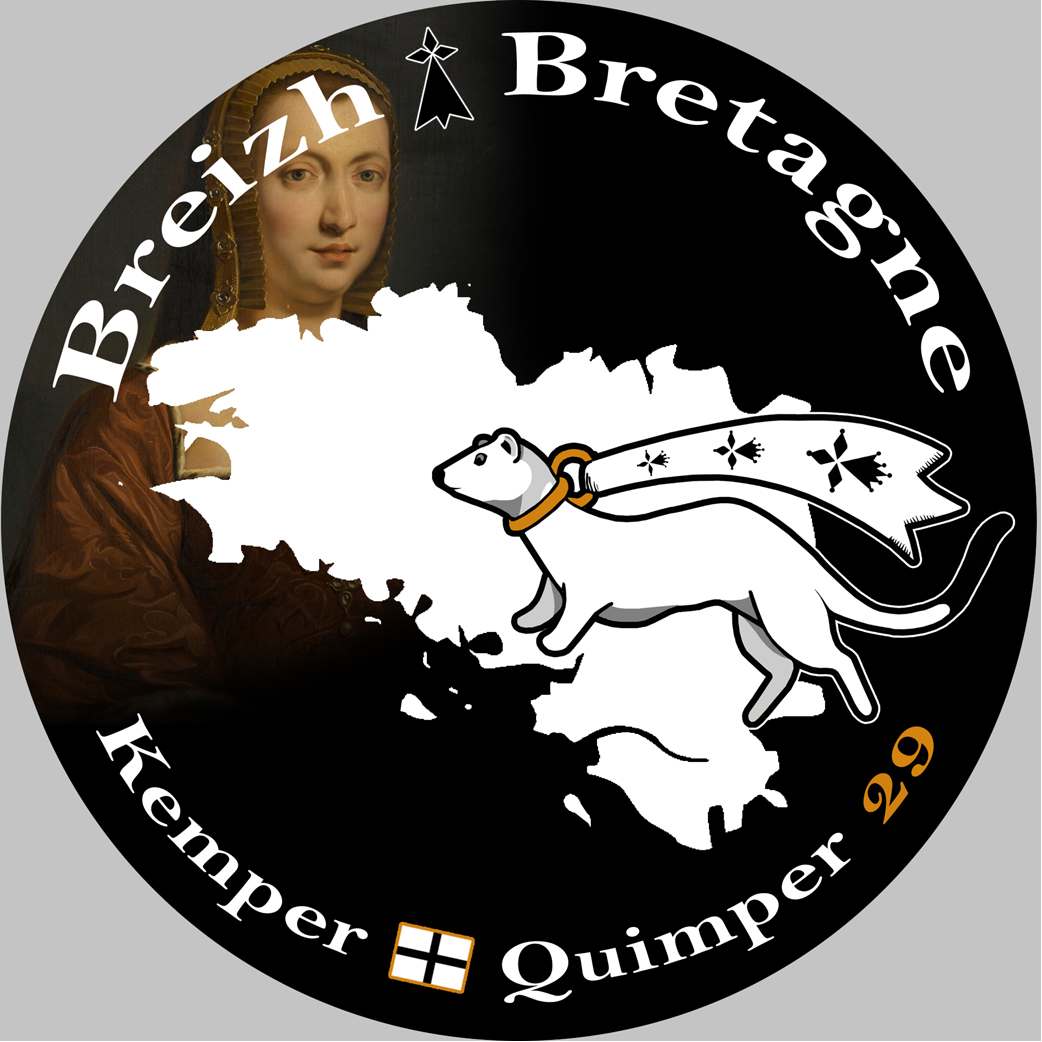 Kemper Quimper - 5x5cm - Sticker/autocollant