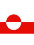 drapeau Groenland - 15x10cm - Sticker/autocollant
