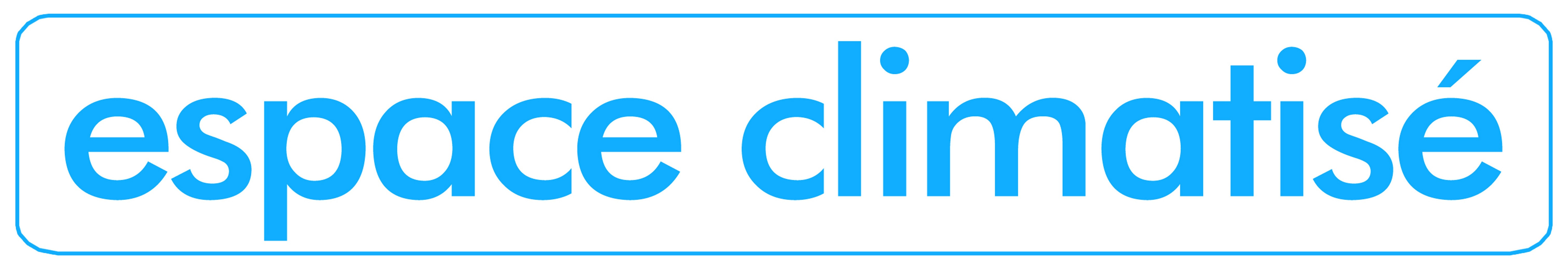 Espace climatisé (29x5cm) - Sticker/autocollant