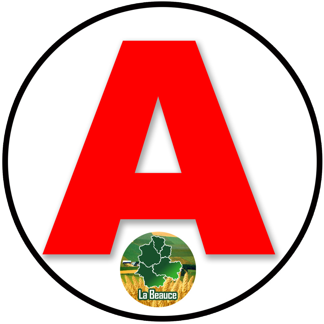 A La Beauce - 15cm - Sticker/autocollant