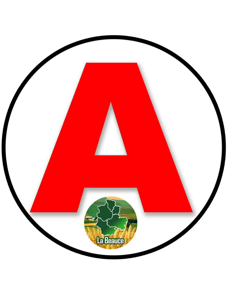 A La Beauce - 15cm - Sticker/autocollant