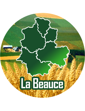 La Beauce - 10cm - Sticker/autocollant