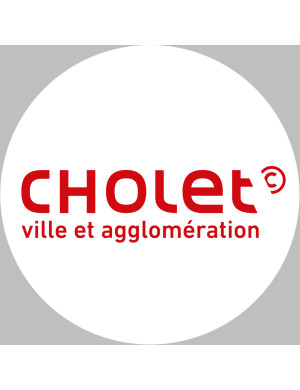 Cholet (20x20cm) - Sticker/autocollant