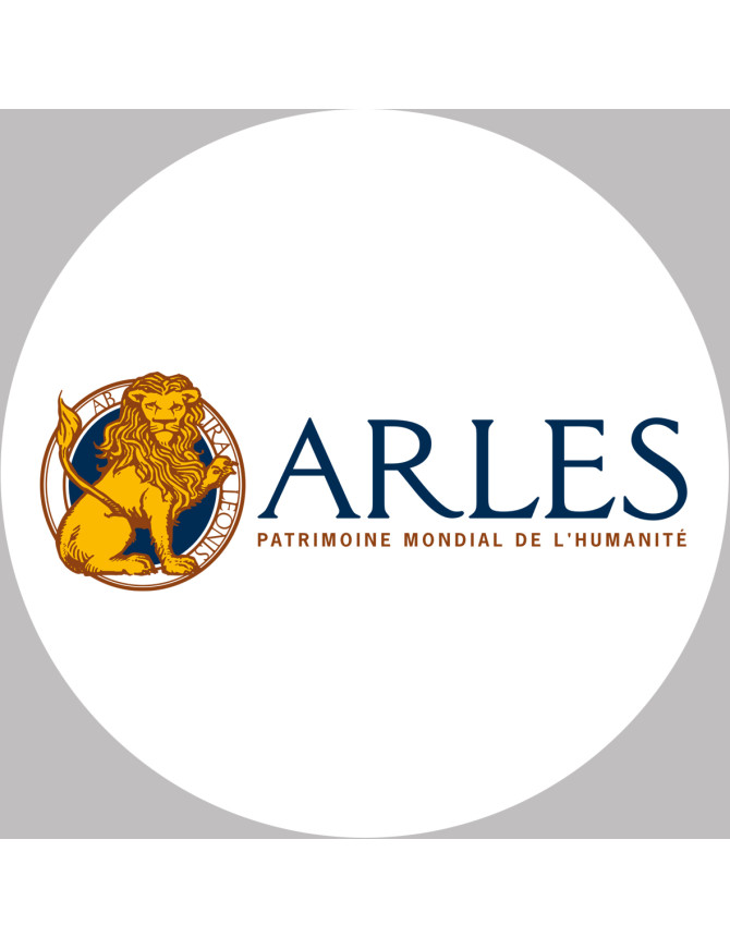 Arles (15x15cm) - Sticker/autocollant