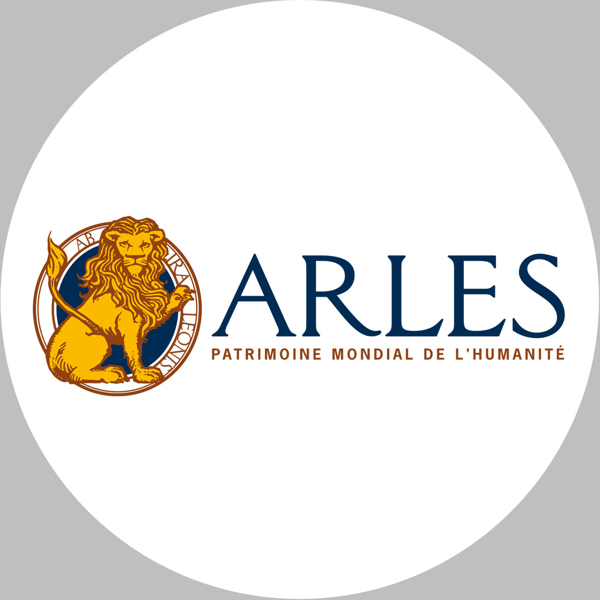 Arles (10x10cm) - Sticker/autocollant