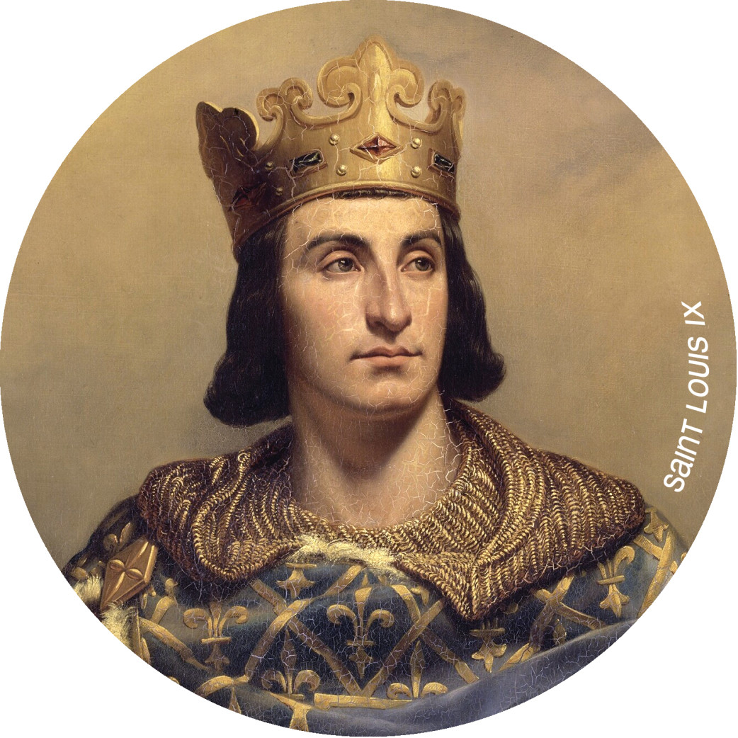 Saint Louis (20x20cm) - Sticker/autocollant