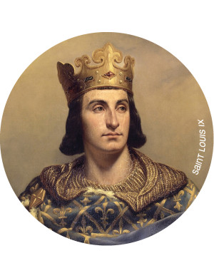 Saint Louis (10x10cm) - Sticker/autocollant