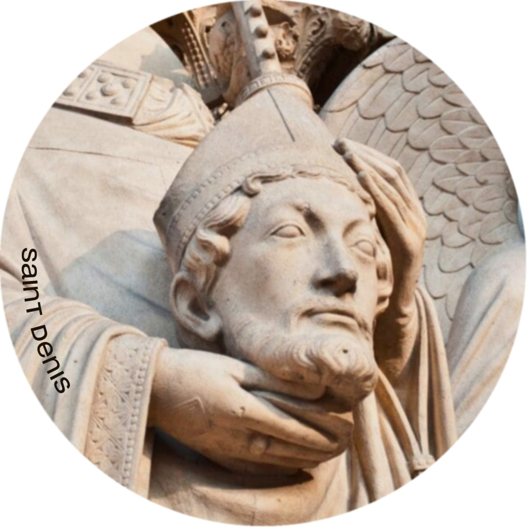 Saint Denis (15x15cm) - Sticker/autocollant