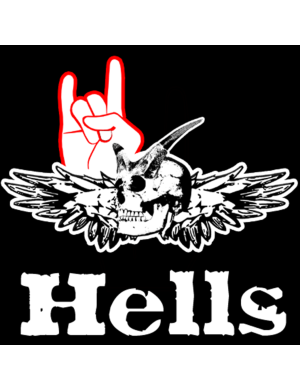 Hells reconnaissance (15x15cm) - Sticker/autocollant
