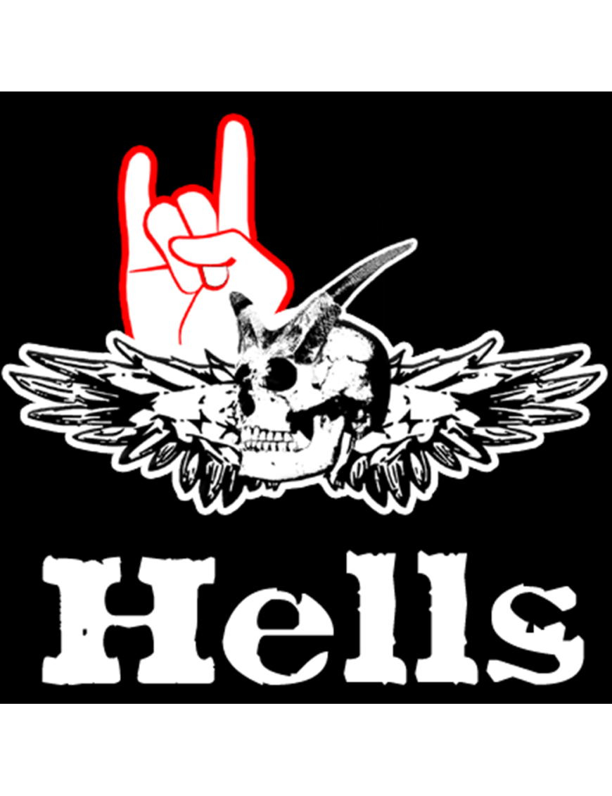 Hells reconnaissance (15x15cm) - Sticker/autocollant