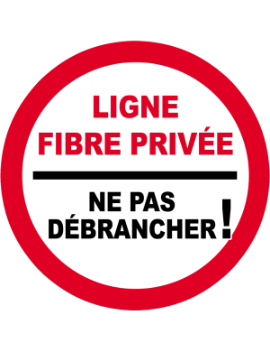 Piste cyclable - 10x10cm - Sticker/autocollant