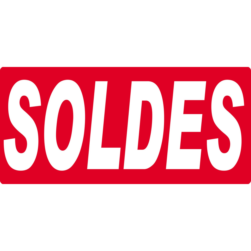 SOLDES R16 - 30x14 cm - Sticker/autocollant