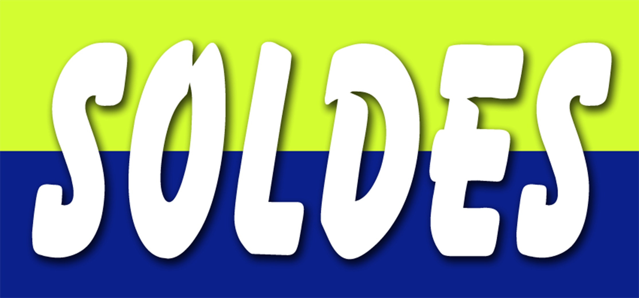 Soldes - Modèle 3 (30x14cm) - Sticker/autocollant