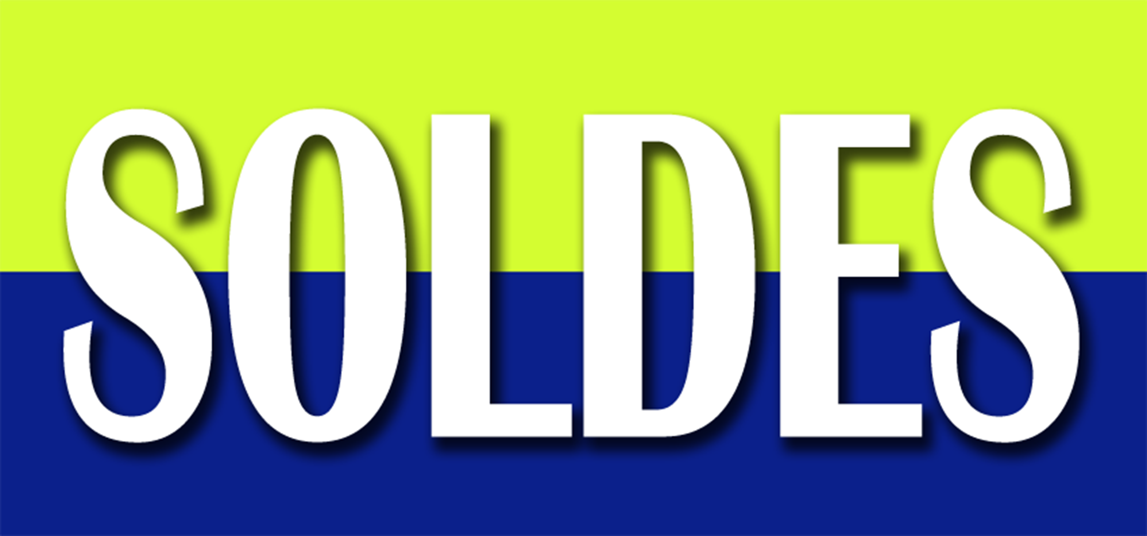 Soldes - Modèle 7 (30x14cm) - Sticker/autocollant