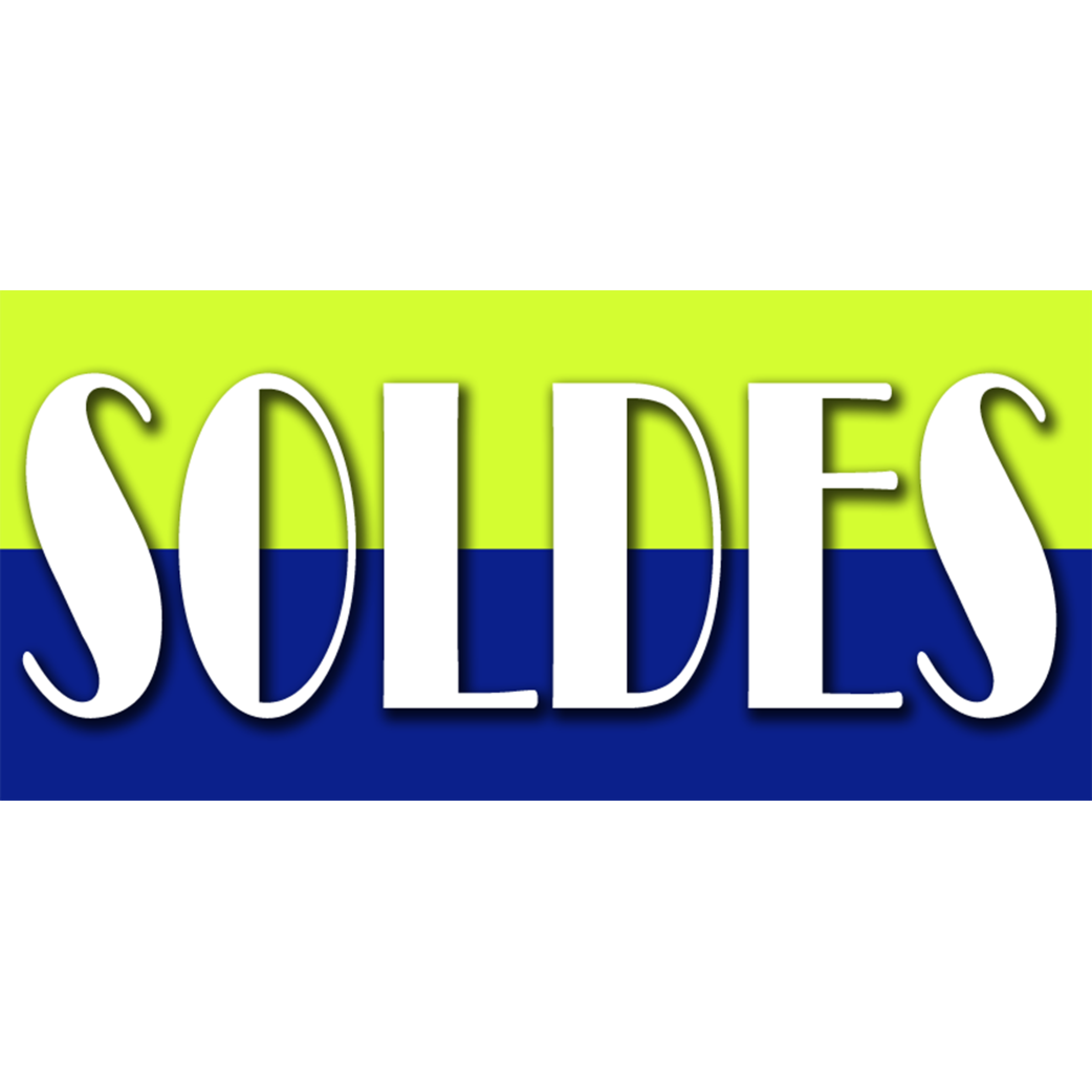 SOLDES V8 - 30x14cm - Sticker/autocollant