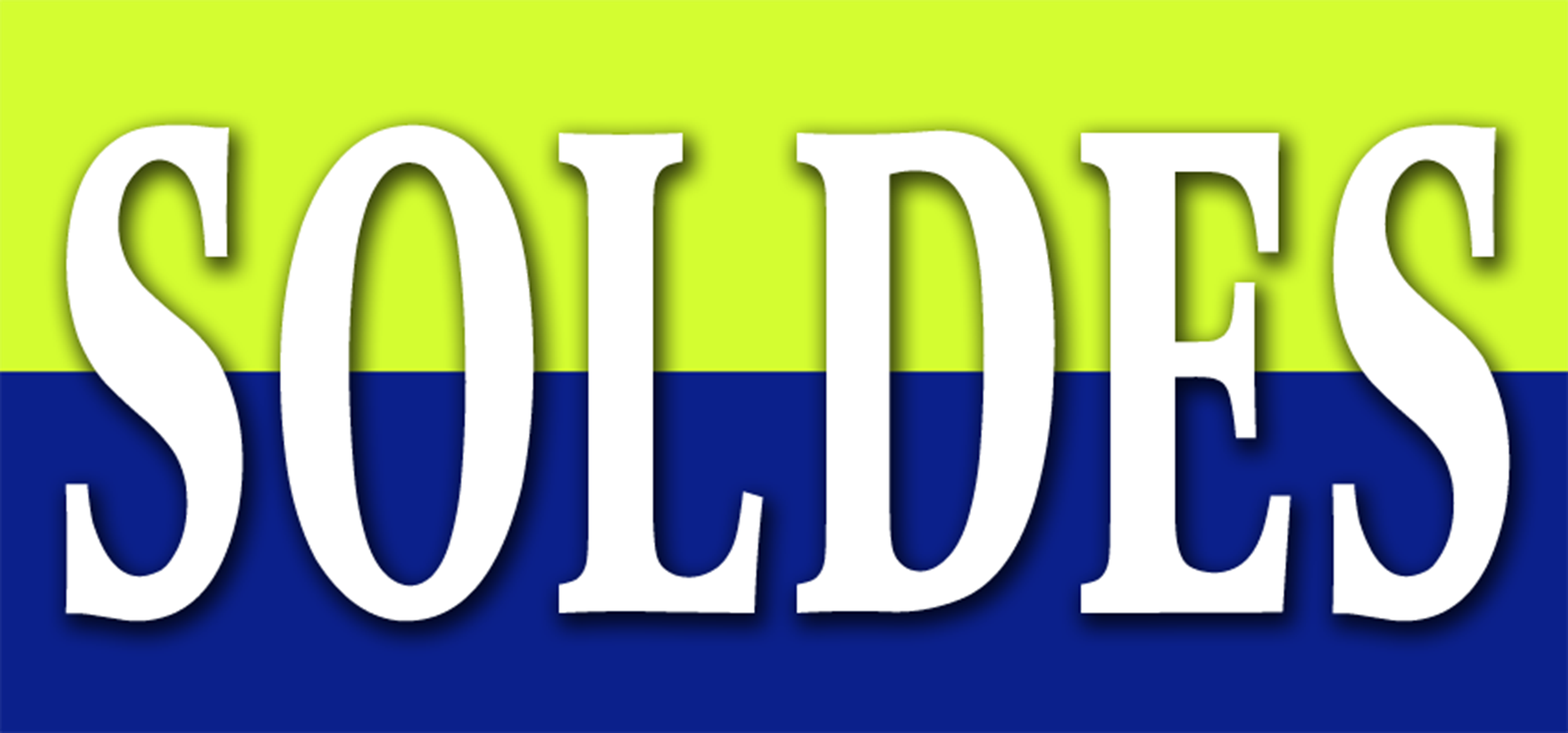 Soldes - Modèle 11 (30x14cm) - Sticker/autocollant