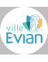 Evian (15x15cm) - Sticker/autocollant