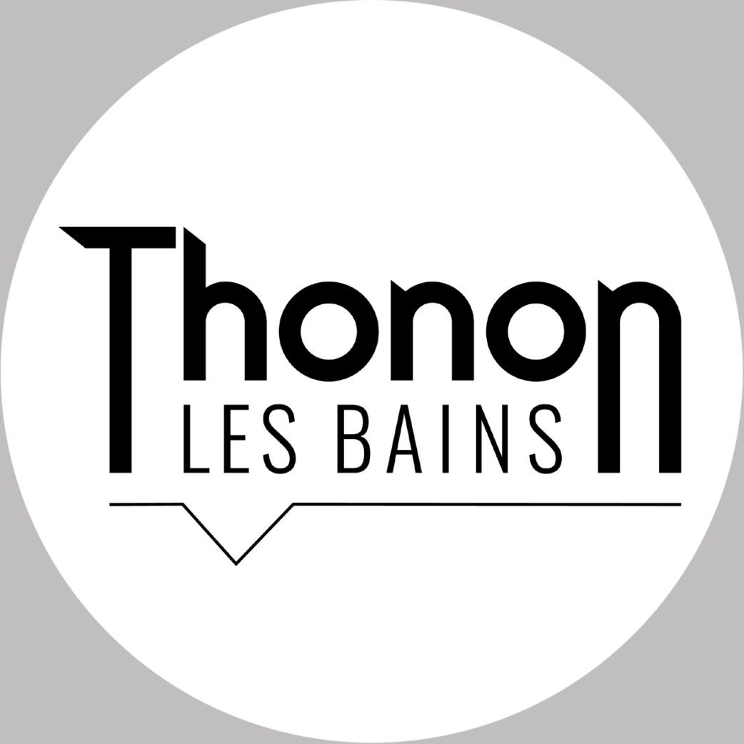 Thonon-les-Bains (10x10cm) - Sticker/autocollant