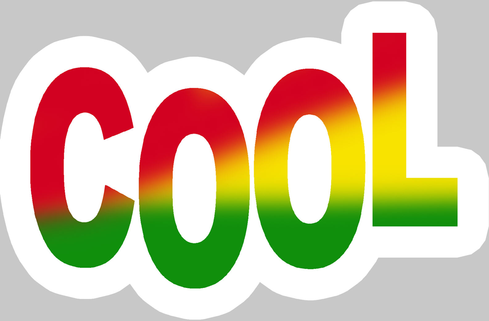 Cool style rasta (15x9.5cm) - Sticker/autocollant
