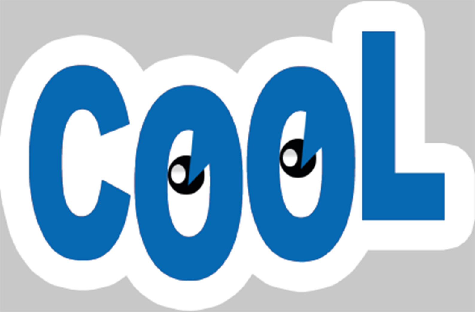 Cool style yeux (15x9.5cm) - Sticker/autocollant