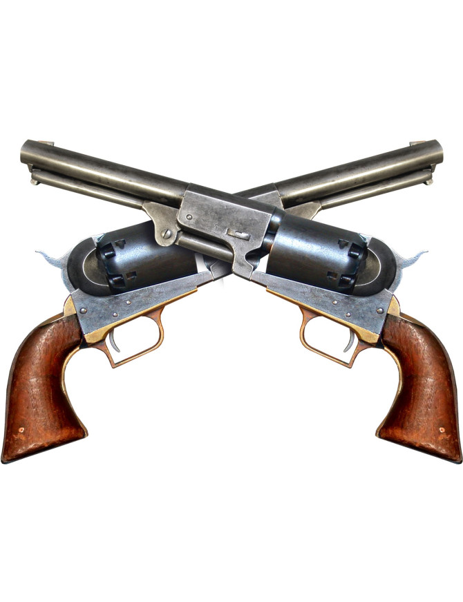 revolvers - 29,5x21cm - Sticker/autocollant