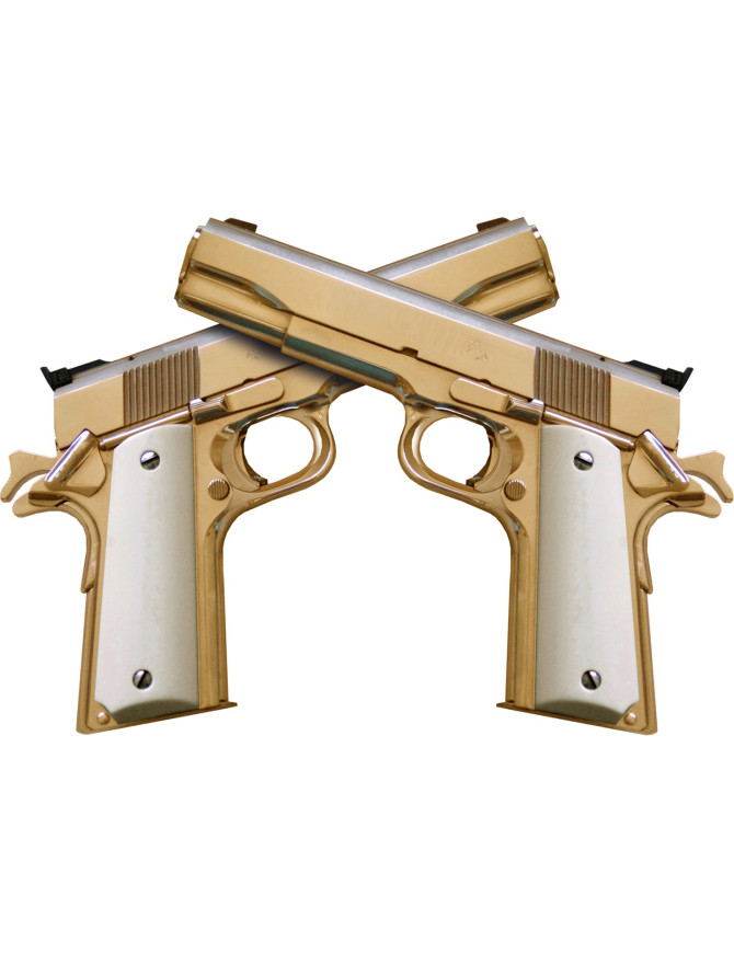 guns - 29,5x21cm - Sticker/autocollant