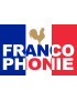 Francophonie - 20x13cm - Sticker/autocollant