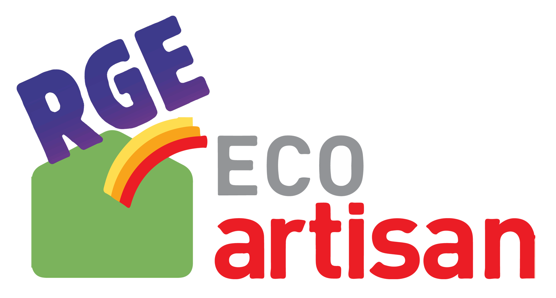 Label RGE artisan - 30x16cm - Sticker/autocollant