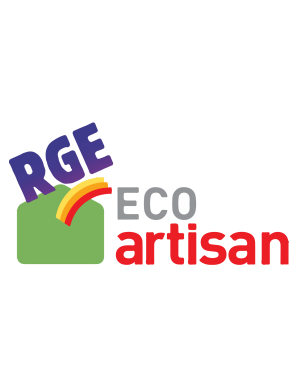Label RGE artisan - 20x10.5cm - Sticker/autocollant