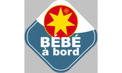 Autocollants : bebe a bord gars Occitan