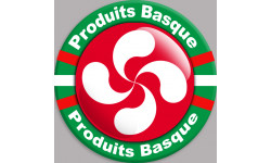 Autocollants : Produits Basque rouge