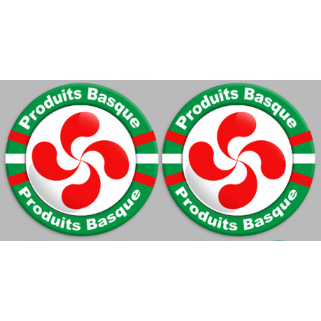 Sticker autocollants série Produits Basque