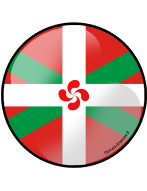 croix basque ou lauburu - Stickers Express