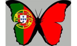 Autocollants : effet papillon Portugais