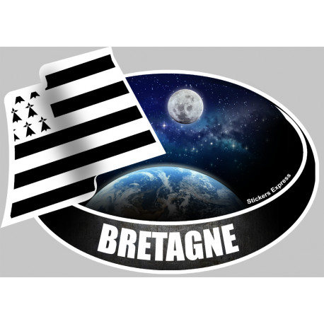 BRETAGNE (14x10cm) - Sticker/autocollant