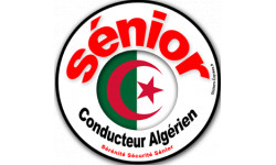 Autocollants :conducteur Sénior Algérien