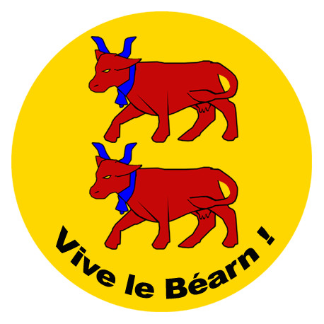 Autocollants : Vive le Béarn